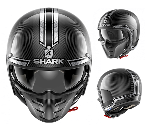 Casque Moto S-Drak Carbon VINTA DUS Shark